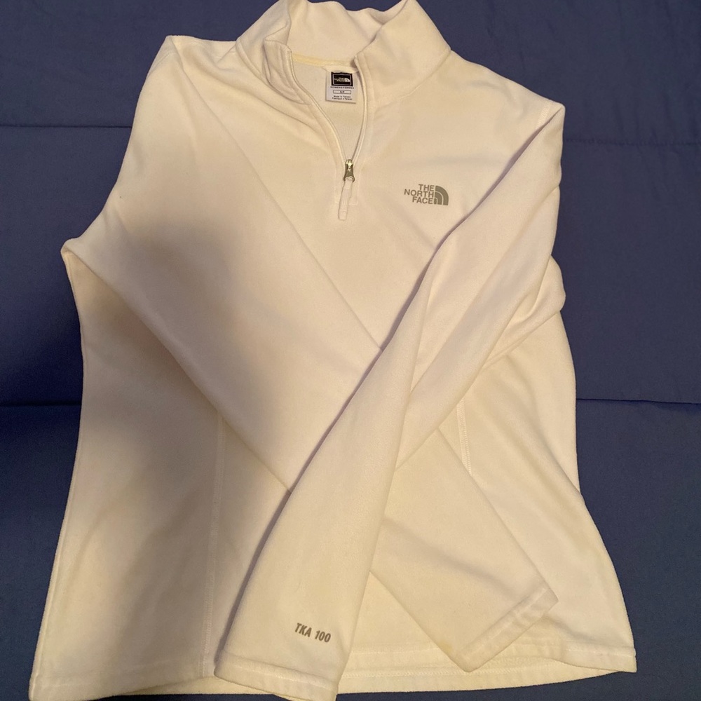 North face half zip sweater